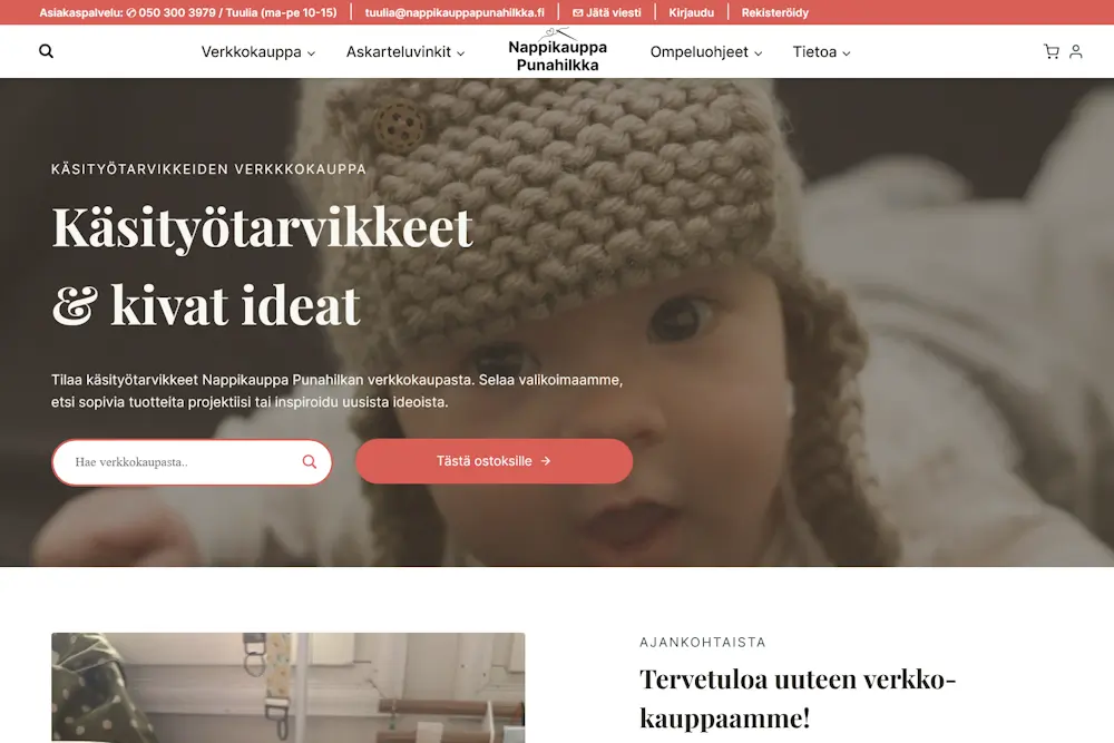 Nappikauppa Punahilkka